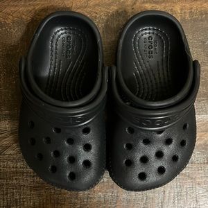 CROCS Child/toddler Size 5 Black